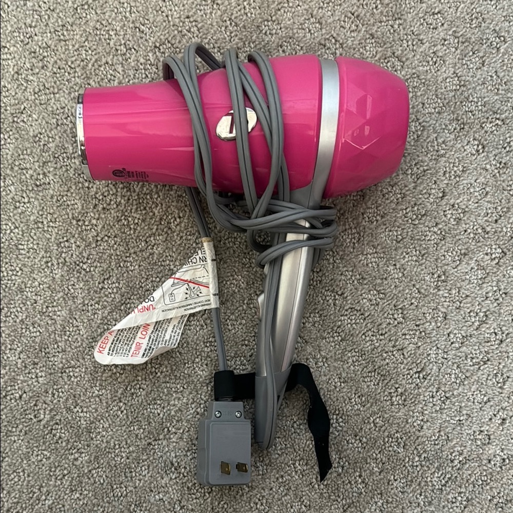T3 Vibrant Pink Hair Dryer
